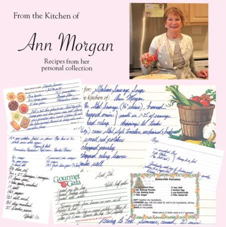 Ann Morgan Cookbook