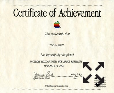 timbarton.tech    FileMaker Database & Apple Macintosh Support Apple Certificates 